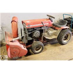 MASSEY-FERGUSON TRACTOR WITH SNOWBLOWER