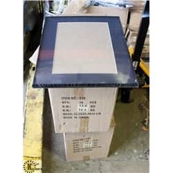 2 CASES WITH 16 52.2X29.4X42CM PICTURE FRAMES