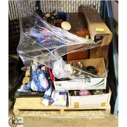 PALLET OF UNCLAIMED MERCHANDISE