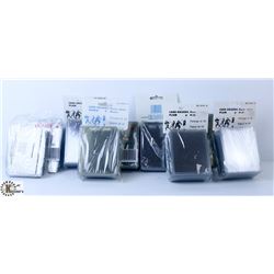 FLAT OF CARD PROTECTORS & A CARD / PUCK DISPLAY