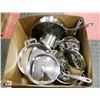 Image 1 : 12-PC LAGOSTINA POT & PAN SET WITH LIDS,