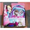 Image 1 : BOX W/WALT DISNEY "FROZEN" ELSA, ANNA &