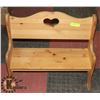 Image 1 : WOODEN DOLL BENCH.