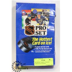 1990 PROSET SERIES 1 HOCKEY CARDS SEALED BOXES