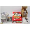 Image 1 : BOX OF UNOPENED PACKS OF HOCKEY CARDS & SETS OF