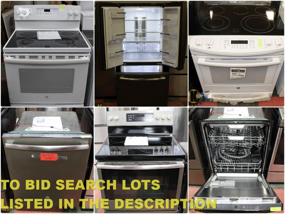 FEATURED SCRATCH AND DENT APPLIANCES Kastner Auctions
