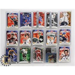WAYNE GRETZKY HOCKEY CARD COLLECTION MOST STILL