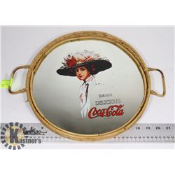 COCA-COLA MIRRORED SERVING TRAY