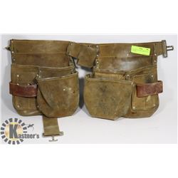 GENUINE LEATHER CARPENTER'S TOOLBELT
