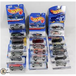 BOX OF ASSORTED HOT WHEELS - ON CHOICE