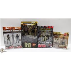 LOT OF ASSORTED WALKING DEAD COLLECTIBLES.