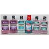 Image 1 : BAG OF ASSORTED COLGATE AND LISTERINE MOUTHWASHES
