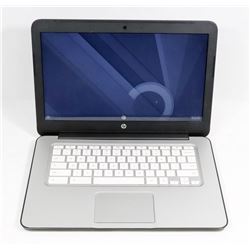 BLACK HP GOOGLE CHROMEBOOK 14 W/ AC ADAPTER