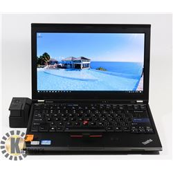 13" LENOVO X220 INTEL i5 LAPTOP W/ SOLID STATE DRV