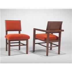 Frank Lloyd Wright-6 chairs