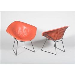 Harry Bertoia-Diamond chairs, 2