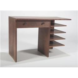 Ilonka Karasz-Desk with shelves on right