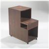 Image 2 : Ilonka Karasz-Two-tier end table (multi sided she