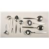 Image 2 : Georg Jensen-Cypress Sterling flatware with servi