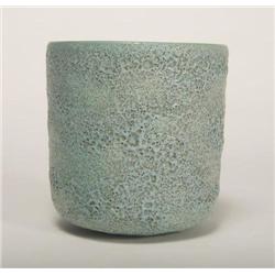 Gertrud & Otto Natzler-Greenish Lavastone glaze