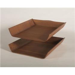 Florence Knoll-Stacked letter tray