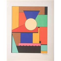 Lajos Kassak-Color print, edition 110/200