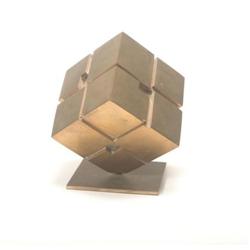 Tony Rosenthal-Rotating cube Maquette