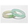 Image 1 : Pair of Burmese jadeite bangles