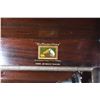 Image 2 : Antique RCA Victor wooden cased table top gramophone and two boxed sets of RCA records