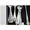 Image 2 : Selection of sterling silver including twelve Birks Tudor Scroll dessert forks and ten teaspoons, pl