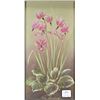 Image 2 : Two framed original pastel on paper floral still-lifes including crocus flowers 9 1/2" X 7 1/4" and 