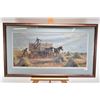 Image 1 : Framed print " The Bundle Team" pencil signed by artist Isabelle Levesque