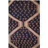 Image 2 : 100% handmade Iranian Hamdan carpet runner with multiple medallions, paisley pattern with royal blue