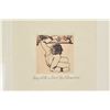 Image 2 : Two framed limited edition prints by Francine Gravel including "Minuit", 24/25 and "Boy With a Dove"