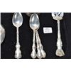 Image 2 : Tray lot of sterling silver flatware including thirty five pieces of International Sterling "Joan Of