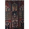 Image 2 : 100% wool Bakhtair carpet with mosaic tile design in colours of taupe, pink, blue, orange etc. 40" X