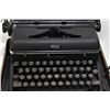 Image 2 : RCA Victor 45 rpm record player and a Royal "Quiet Deluxe" portable typewriter