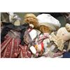 Image 2 : Basket filled with handmade dolls, mostly angels