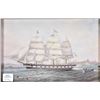 Image 2 : Two pairs of framed prints including "Homeward Bound-Passing the light- Liverpool" and "Outward Boun
