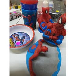 Amazon Com Spiderman Two Piece Bath Set Home Kitchen