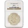 Image 1 : 1921 $1 Morgan Silver Dollar Coin NGC MS65