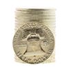 Image 2 : Roll of (20) Brilliant Uncirculated 1963-D Franklin Half Dollar Coins