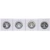 Image 2 : Lot of (4) 1963 Proof Franklin Half Dollar Coins
