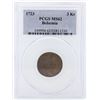 Image 1 : 1723 Bohemia 3 Kreuzer Coin PCGS MS62