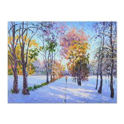 Alexander Antanenka, "The Beauty of Silence" Original Oil Painting on Canvas, Hand Signed with Certi