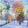 Image 2 : Alexander Antanenka, "The Beauty of Silence" Original Oil Painting on Canvas, Hand Signed with Certi