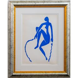 Henri Matisse- Lithograph "Verve- Nu Bleu II"