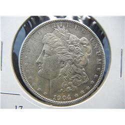 1904 Morgan Dollar AU Better Date