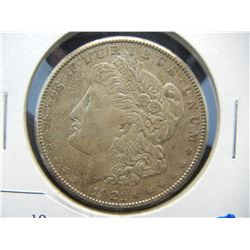 1921 S Morgan Dollar AU