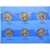 Image 2 : (37) Silver Washington Quarters in Album